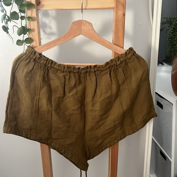 Free People Linen Shorts - Picture 5 of 5